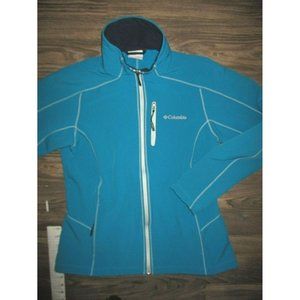 columbia women's alpine fir windproof fleece lined softshell hooded jacket